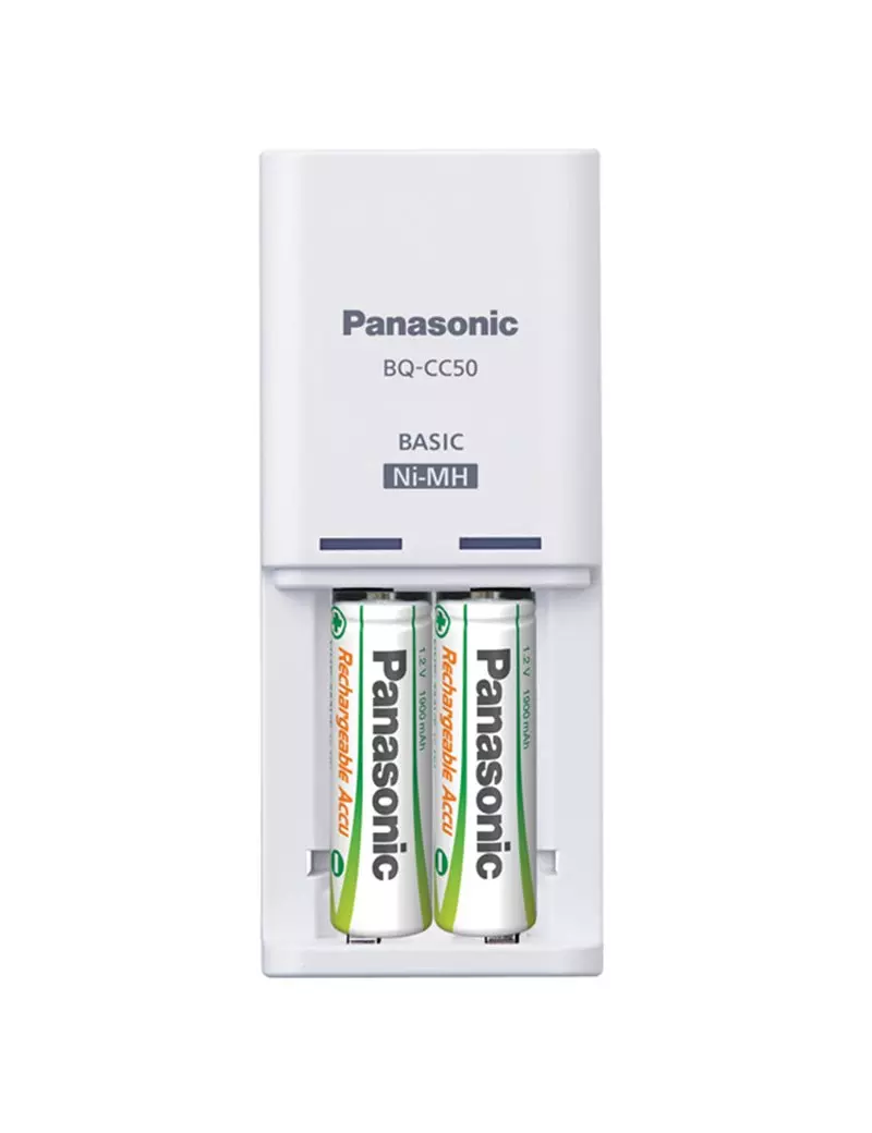 Caricabatterie BQ-CC50 Panasonic - Stilo AA / Ministilo AAA - C303806 Caricabatterie BQ-CC50 Panasonic - Stilo AA / Ministilo AAA - C303806