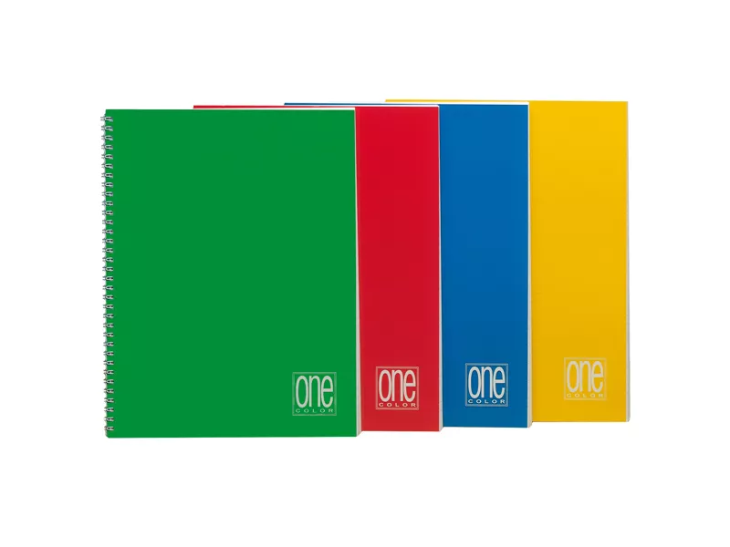 Blocco Spiralato One Color Blasetti - A5 - Quadretti 5 mm senza Margini - 60 Fogli - 1297 (Assortiti Conf. 5)