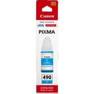 Inchiostro Originale Canon GI-490c 0664C001 (Ciano 7000 pagine)