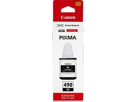 Inchiostro Originale Canon GI-490bk 0663C001 (Nero 6000 pagine)