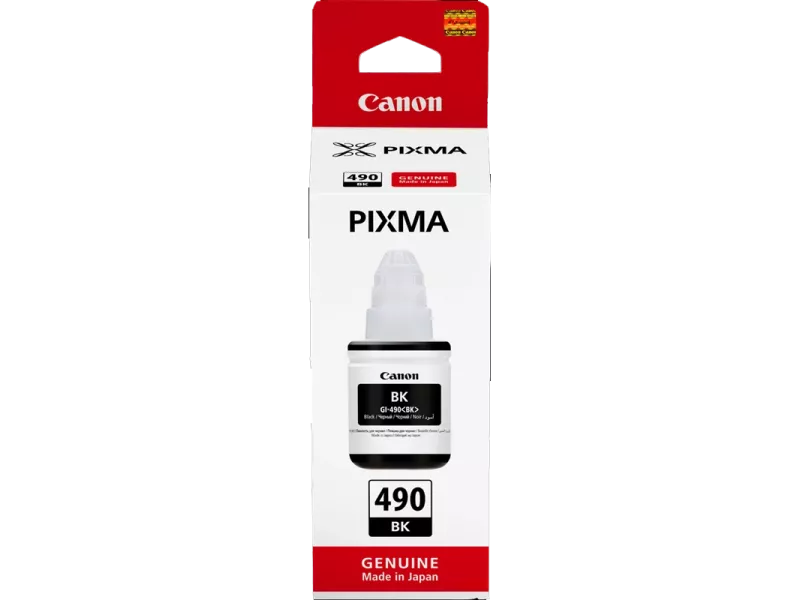 Inchiostro Originale Canon GI-490bk 0663C001 (Nero 6000 pagine)