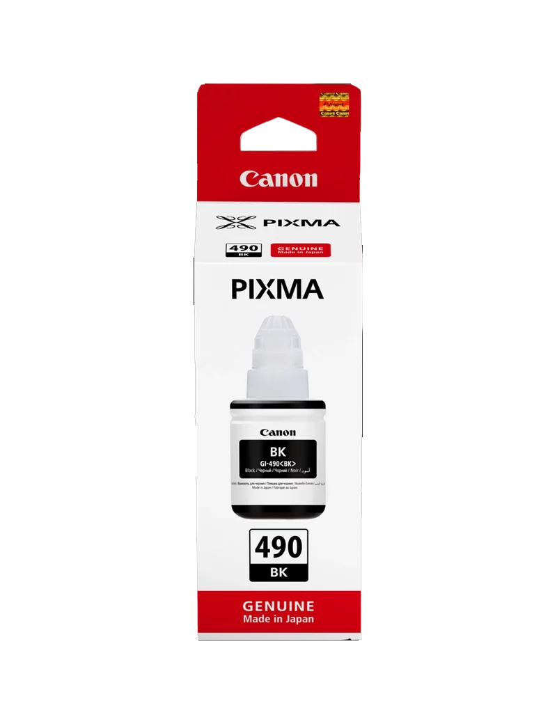 Inchiostro Originale Canon GI-490bk 0663C001 (Nero 6000 pagine) Inchiostro Originale Canon GI-490bk 0663C001 (Nero 6000 pagine)