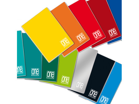 Quaderno One Color Blasetti - A4 - Bianco - 1418 (Assortiti Conf. 10)