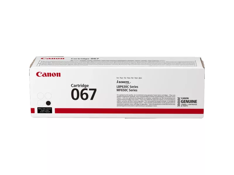 Toner Originale Canon 067bk 5102C002 (Nero 1350 pagine)