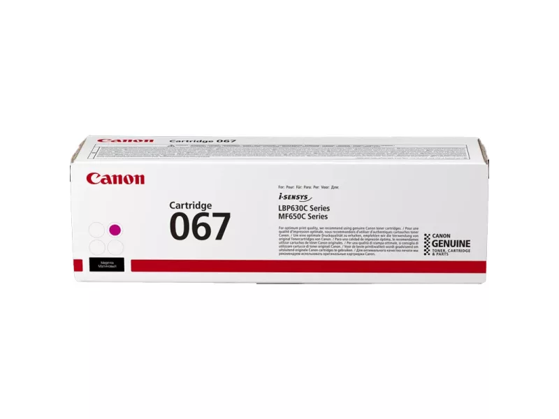 Toner Originale Canon 067m 5100C002 (Magenta 1250 pagine)