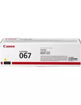 Toner Originale Canon 067y 5099C002 (Giallo 1250 pagine)