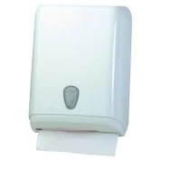 Dispenser per Asciugamani Piegati Mar Plast - 28x13,7x37,5 cm - A59211 (Bianco)