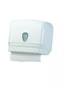 Dispenser per Carta Igienica in Rotolo o Interfogliata Mar Plast - 30x19,5x25,1 cm - A60111 (Bianco)