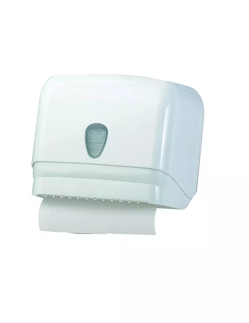 Dispenser per Carta Igienica in Rotolo o Interfogliata Mar Plast - 30x19,5x25,1 cm - A60111 (Bianco) Dispenser per Carta Igienica in Rotolo o Interfogliata Mar Plast - 30x19,5x25,1 cm - A60111 (Bianco)
