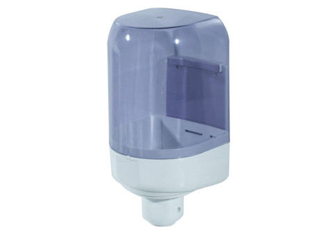 Dispenser per Asciugamani a Spirale Mar Plast - 16,6x18,5x29,3 cm - A58271 (Bianco e Azzurro)