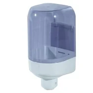 Dispenser per Asciugamani a Spirale Mar Plast - 16,6x18,5x29,3 cm - A58271 (Bianco e Azzurro)