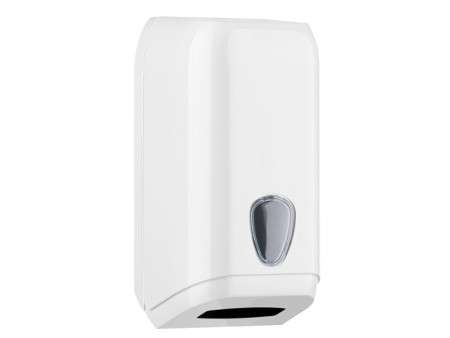 Dispenser per Carta Igienica Interfogliata Mar Plast - 15,8x13x30,7 cm - A62011 (Bianco)