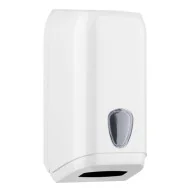 Dispenser per Carta Igienica Interfogliata Mar Plast - 15,8x13x30,7 cm - A62011 (Bianco)