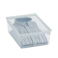 Contenitore Multiuso Light Box M Terry Store Age - 27,8x39,6x13,2 cm - 12 Litri - 1001379 (Trasparente)