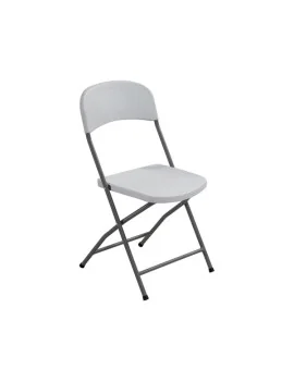 Sedia Pieghevole Serena Group - Polietilene/Acciaio Verniciato - CD40 (Bianco)