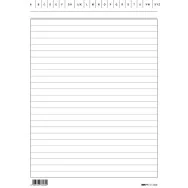 Schede in Cartoncino Rigate Edipro - 15x21 cm - E3326BL (Conf. 100)