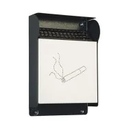 Posacenere da Parete per Esterni Metalplus - 23,5x33 cm - 5400/1 (Grigio)