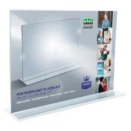 Portadepliant da Tavolo Lebez - 21x30 cm - 7085 (Trasparente)