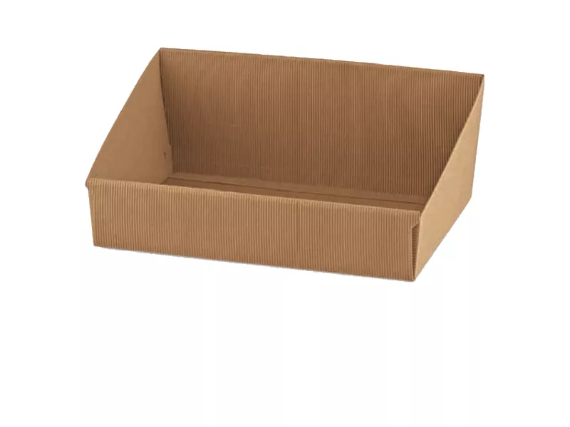 Vassoio in Cartone Scotton - 31x24x10,5 cm - 35303C (Avana Conf. 2)