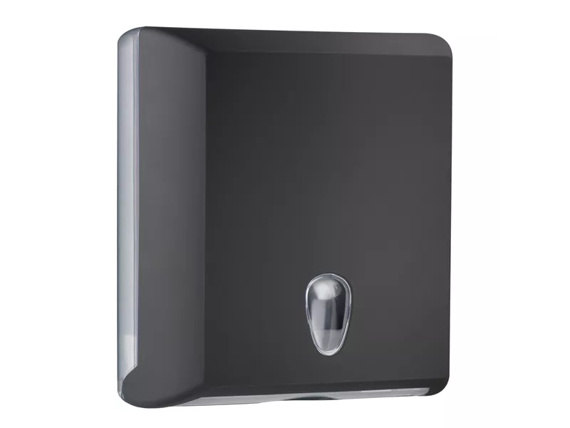 Dispenser per Asciugamani Piegati Mar Plast - 29x10,5x30,5 cm - A70610ENE (Nero)
