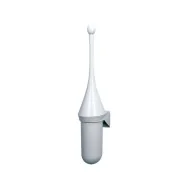 Portascopino da Parete per WC Mar Plast - A65801 (Bianco)