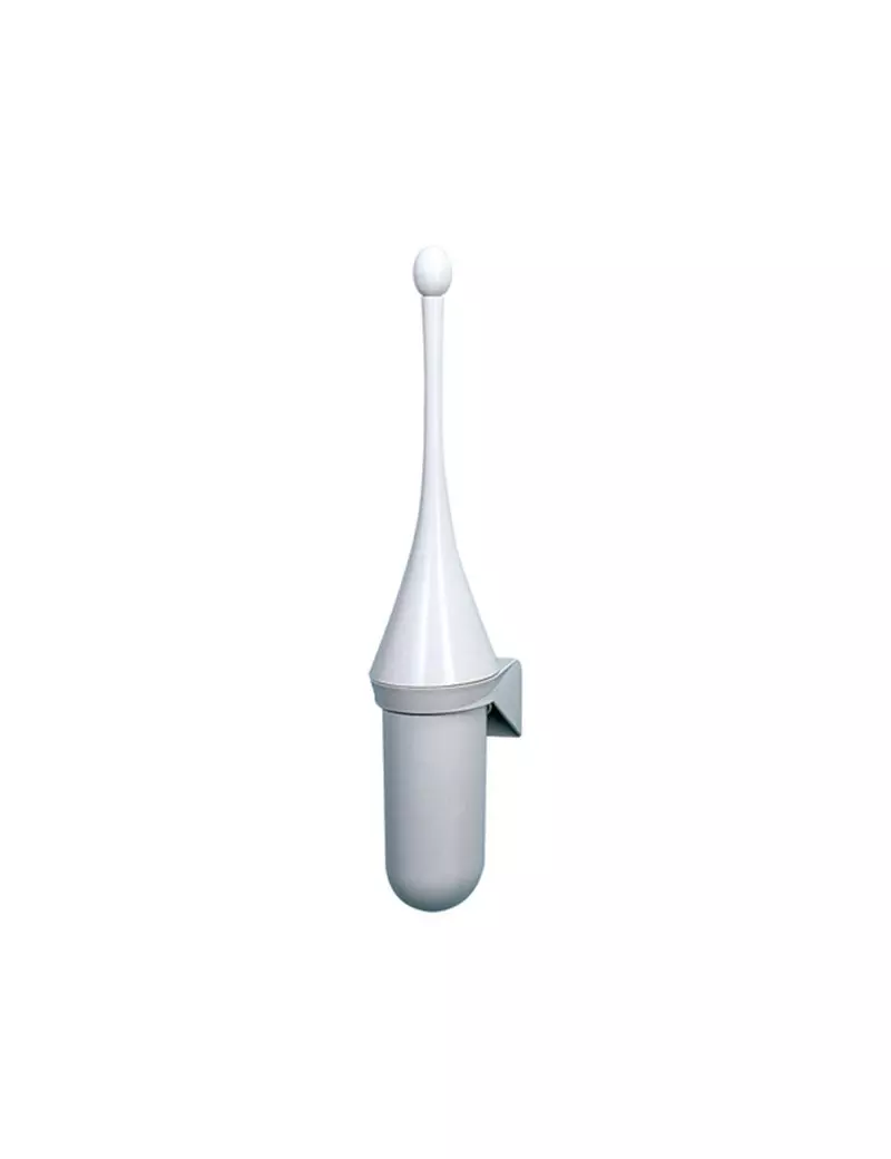 Portascopino da Parete per WC Mar Plast - A65801 (Bianco) Portascopino da Parete per WC Mar Plast - A65801 (Bianco)
