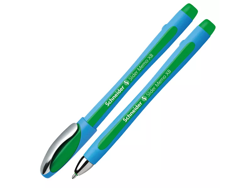 Penna a Sfera Slider Memo Schneider - 1,4 mm - P150204 (Verde Conf. 10)