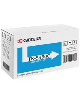 Toner Originale Kyocera TK-5380C 1T02Z0CNL0 (Ciano 10000 pagine)