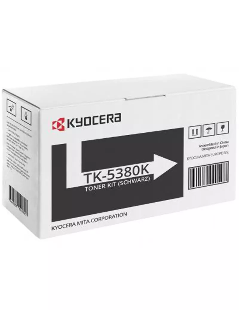 Toner Originale Kyocera TK-5380K 1T02Z00NL0 (Nero 13000 pagine) Toner Originale Kyocera TK-5380K 1T02Z00NL0 (Nero 13000 pagine)