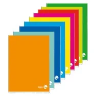 Quaderno Color 80 Basic BM - A4 - Quadretti 4 mm senza Margini - 0110604 (Assortiti Conf. 10)