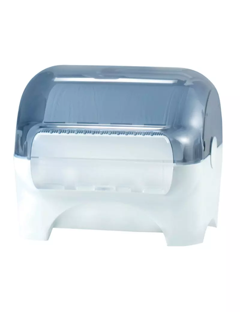 Dispenser Carenato da Banco Wiperbox Mar Plast - 34x31,5x36 cm - A77710 (Bianco e Azzurro Trasparente) Dispenser Carenato da Banco Wiperbox Mar Plast - 34x31,5x36 cm - A77710 (Bianco e Azzurro Trasparente)