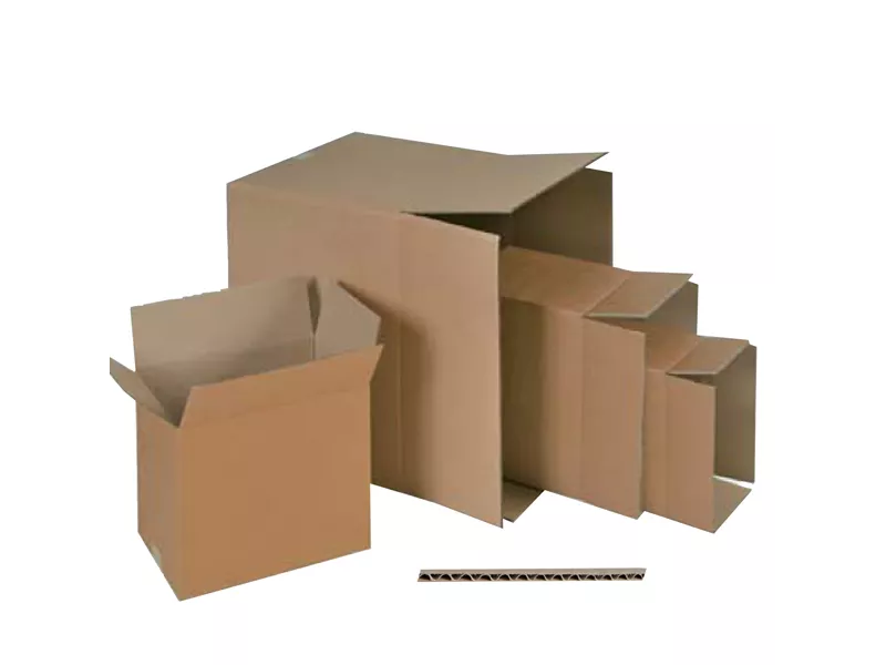 Scatola in Cartone per Imballo Adda - 30,4x21,5x27,3 cm - Onda Singola (Avana Conf. 25)