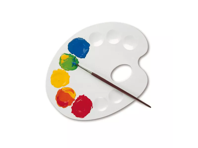 Tavolozza Pittore Primo Morocolor - 220x144x199 mm - 10 Scomparti - 207T1 (Bianco Conf. 6) Tavolozza Pittore Primo Morocolor - 220x144x199 mm - 10 Scomparti - 207T1 (Bianco Conf. 6)