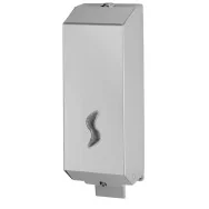 Dispenser per Sapone Liquido Medial International - 10x11x32 cm - 105036 (Argento)
