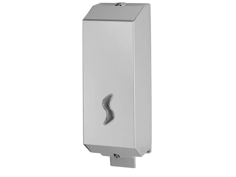 Dispenser per Sapone Liquido Medial International - 10x11x32 cm - 105036 (Argento)