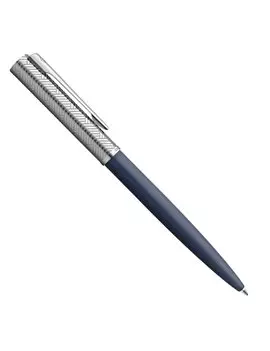 Penna a Sfera a Scatto Allure Deluxe Waterman - Punta Media - 2174512 (Blu)