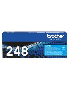Toner Originale Brother TN-248C (Ciano 1000 pagine)