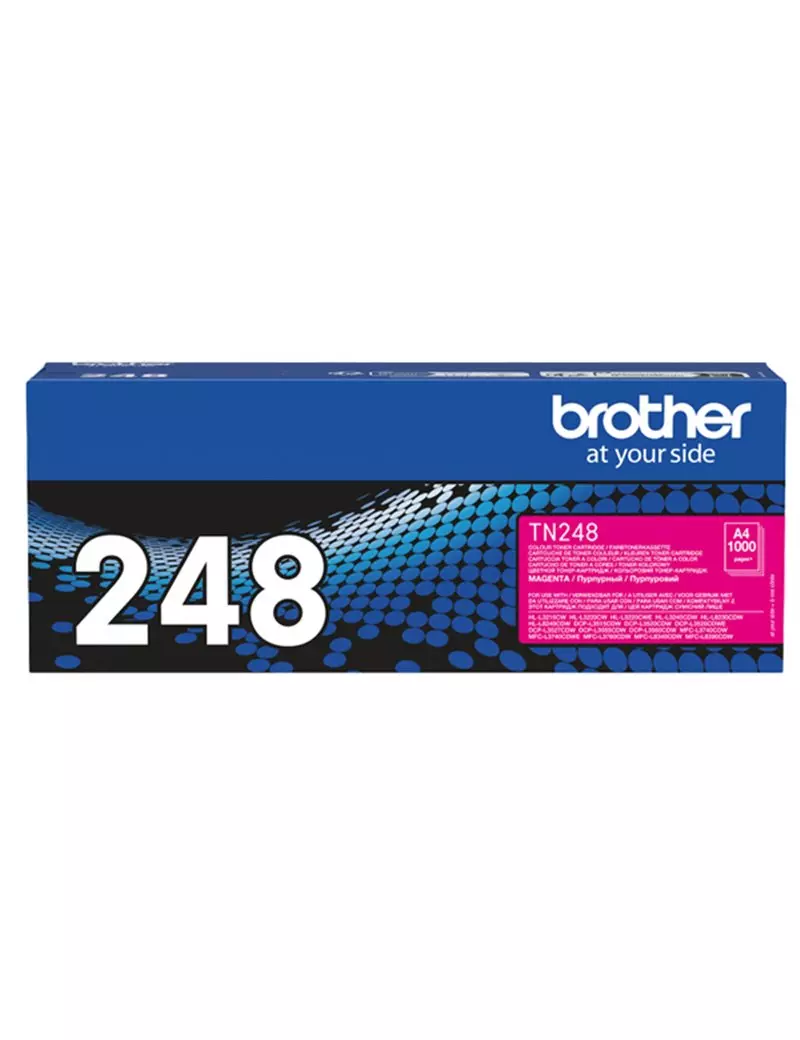 Toner Originale Brother TN-248M (Magenta 1000 pagine) Toner Originale Brother TN-248M (Magenta 1000 pagine)