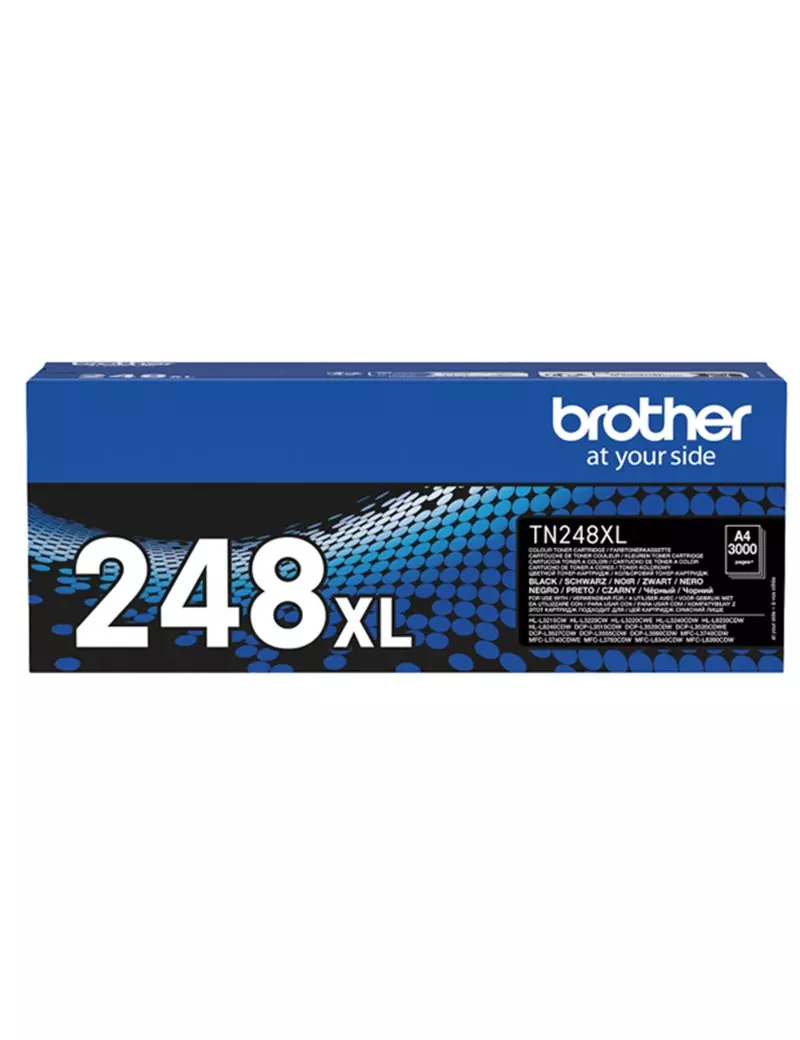 Toner Originale Brother TN-248XLBK (Nero 3000 pagine) Toner Originale Brother TN-248XLBK (Nero 3000 pagine)