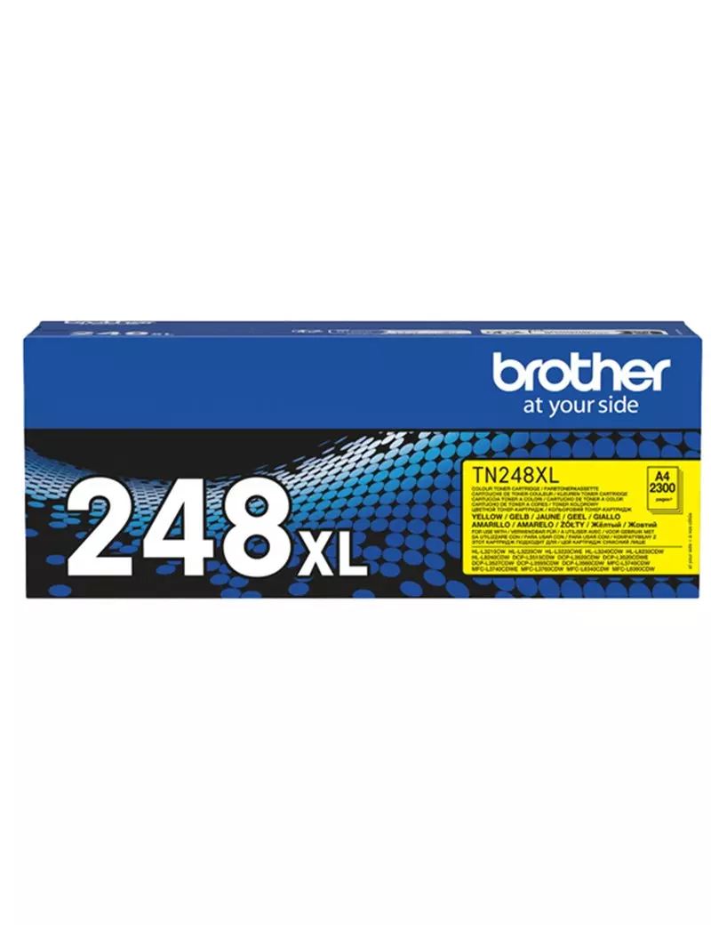 Toner Originale Brother TN-248XLY (Giallo 2300 pagine) Toner Originale Brother TN-248XLY (Giallo 2300 pagine)