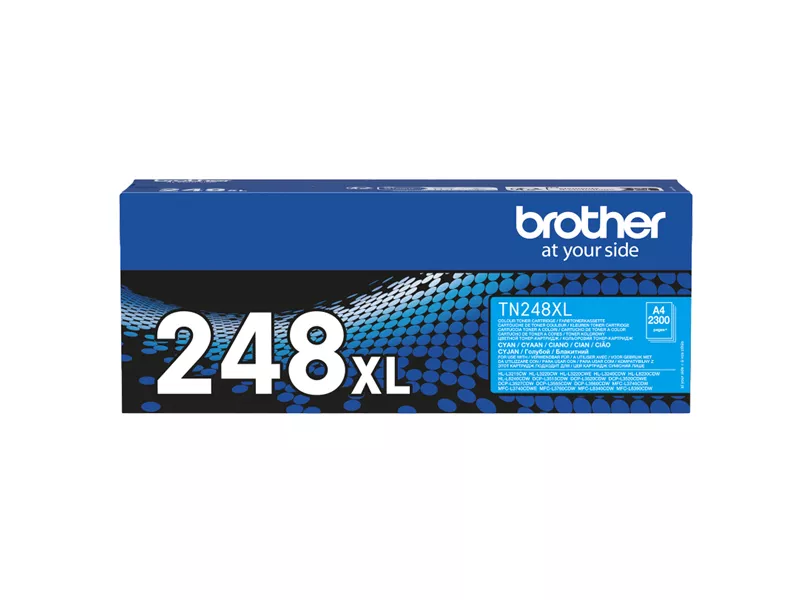 Toner Originale Brother TN-248XLC (Ciano 2300 pagine)