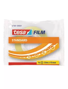 Nastro Adesivo Tesafilm Tesa - 15 mm x 33 m - 57381-00001-02 (Trasparente Conf. 30)