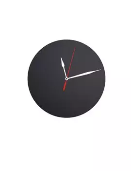 Lavagna da Parete Silhouette Securit - 29 cm - Orologio - FB-CLOCK (Nero)