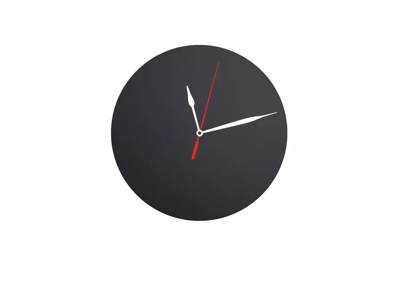 Lavagna da Parete Silhouette Securit - 29 cm - Orologio - FB-CLOCK (Nero)