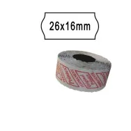 Etichette per Prezzatrice Smart 16/2616 Printex - Permanenti - 26x16 mm - 2616SBP7 (Bianco Conf. 10)