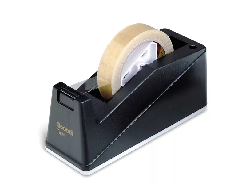 Dispenser per Nastro Adesivo C10 Scotch 3M - 19 mm x 33 m e 19 mm x 66 m - 59555 (Nero)