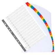 Separatore Numerico 1/31 Exacompta - A4 Maxi - 4131E (Bianco)