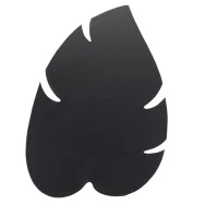 Lavagna da Parete Silhouette Securit - 44x30 cm - Foglia - FB-LEAF (Nero)