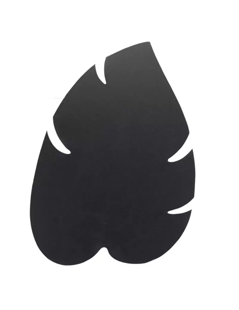 Lavagna da Parete Silhouette Securit - 44x30 cm - Foglia - FB-LEAF (Nero) Lavagna da Parete Silhouette Securit - 44x30 cm - Foglia - FB-LEAF (Nero)