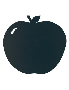 Lavagna da Parete Silhouette Securit - 32x30 cm - Mela - FB-APPLE (Nero)